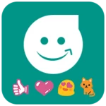 Logo of KK SMS Emoji Plugin android Application 