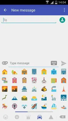 KK SMS Emoji Plugin android App screenshot 0